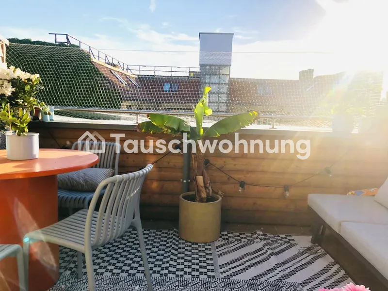 Tauschwohnung: Sonnendurchflutete, offene Dachgeschosswohnung mit Terrasse — photo 1